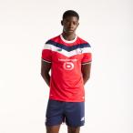  New balance мужской футбол лицензия рубашка LOSC катушка 2026/27 Home копия Short рукав рубашка MT62386K форма New Balance