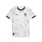  Puma Junior Kids * ребенок футбол / футзал лицензия рубашка 2025 Portugal представитель FPFa way джерси копия JR 779212 : белый PUMA