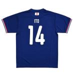 ジェイエフエー ジュニア キッズ・子供 サッカー/フットサル ライセンスシャツ サッカー日本代表 プレーヤーズTシャツ STADIUM LINE 伊東純也 JO-649 2026 JFA