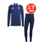  Adidas мужской футбол одежда верх и низ в комплекте Real mado Lead tiro2024 соревнование тренировка верх JE4205 тренировочные штаны IT5113 adidas