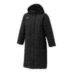 ミズノ ジュニア キッズ・子供 ベンチコート JRベンチコート P2MEC90009 ジュニアベンチコート 中綿ロングコート : ブラック MIZUNO