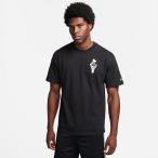 ナイキ メンズ レディス バスケットボール 半袖Tシャツ MAX90 SSN EXP S/S Tシャツ FQ4899-010 _ ブラック NIKE