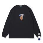 アーチ メンズ レディス バスケットボール 長袖Tシャツ My hoop kumasan L/S tee DRY クマさん ロングスリーブTシャツ T325 Arch