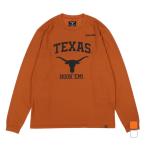 スポルディング メンズ レディス バスケットボール 長袖Tシャツ ロングスリーブTシャツ テキサス ロゴ HOOK'EM SMT23132TX SPALDING