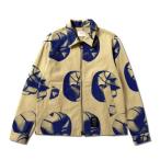 akta- мужской дамский баскетбол внешний tops B.B. DOT ZIP UP WORK JACKET 224-052010 : бежевый AKTR