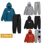アクター メンズ レディス 上下セット LOGO SWEAT プルオーバーフーディー/LOGO スウェットパンツ 224-027010/224-029020 バスケットボール パーカー AKTR