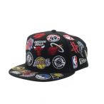  New Era баскетбол одежда / мелкие вещи 950 NBA LEAGUE ALLOVER BLK 14667798 : черный NEW ERA