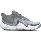 アンダーアーマー UAスポーン6 ミッド 3027647 メンズ レディス バスケットボール シューズ バッシュ D : グレー UNDER ARMOUR