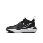  Nike команда hustle?? D 11 GS DV8996-002 Junior Kids * ребенок баскетбол обувь bashu: черный NIKE