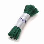 アシックス フラットシューレース太タイプ グリーン 150cm バスケットボール 靴紐 TXX117 asics