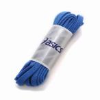 アシックス フラットシューレース太タイプ ブルー 130cm バスケットボール 靴紐 TXX117 asics