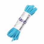 アシックス フラットシューレース太タイプ ターコイズ 130cm バスケットボール 靴紐 TXX117 asics