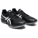 アシックス GEL-TACTIC 1073A015 003 メンズ レディース バレーボール シューズ 2E : ブラック×ホワイト asics