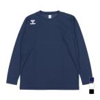 ヒュンメル メンズ レディス ハンドボール 長袖プラクティスシャツ ワンポイントロングTシャツ HAP7007 hummel