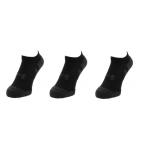 ショッピングソックス アンダーアーマー ソックス 靴下 UAパフォーマンステック ノーショー ソックス 3足セット 1379503 001 ： ブラック UNDER ARMOUR