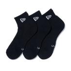  New Era Junior Kids ребенок носки носки SOCKS ANKLE 3PAIRS BLK 25J 14518191 BLK : черный NEW ERA