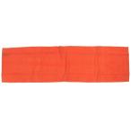 ショッピングスポーツタオル イグニオ タオル 無地スポーツタオル ロングタイプ 34×120cm ： オレンジ IGNIO
