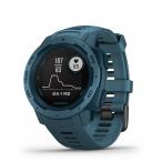  Garmin Instinct Lakeside Blue уличный мульти- спорт долговечность оптика тип пульсомер установка MIL GPS смарт-часы 010-02064-42 GARMIN