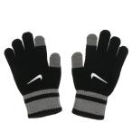  Nike Youth вязаный Tec & рукоятка перчатка графика 3.0 CW3031 088 Junior Kids ребенок перчатки : черный × серый NIKE