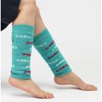  ho Caro n emo . обратная сторона боа 2 -слойный плетеный Logo общий рисунок гетры HKL51021 64 : cerulean blue 