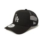 ニューエラ キャップ 9FORTY A-Frame トラッカー TPU Logo ロサンゼルス・ドジャース ブラック 14388594 BLK 帽子 NEW ERA