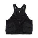 チャムス メンズ アウトドアベスト リサイクルチャムリーフリースベスト Recycle Chumley Fleece Vest CH04-1367 K001 _ ブラック CHUMS