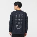 2025秋冬 スノーピーク アウトドアカジュアル スウェットトレーナー Choose Your Burner Sweatshirt SW-25AU001 074 : ネイビー snow peak