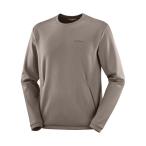 ショッピングメッシュ 2025秋冬 サロモン メンズ アウトドアカジュアル スウェットトレーナー モトメッシュ クルーネック MOTOMESH CREWNECK M LC2645200 : セピア SALOMON