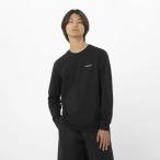 2025秋冬 サロモン メンズ トレッキング 長袖Ｔシャツ チェスト ロゴ ロングスリーブ ティー CHEST LOGO LS TEE M LC2525700 : ブラック SALOMON