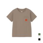 ザ・ノース・フェイス レディース アウトドアカジュアル 半袖Tシャツ ショートスリーブスクエアロゴポケットティー NTW82541 THE NORTH FACE