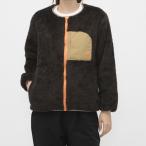 チャムス レディース アウトドアジャケット エルモフリースリバーシブルブルゾン CH14-1421 B095 : ブラウン×ベージュ CHUMS