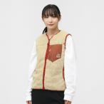 ショッピングFleece チャムス レディース アウトドアカジュアル ジャケット Bonding Fleece No Collar Vest CH14-1433 B001 : ベージュ CHUMS