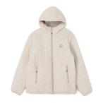 2025秋冬 チャムス レディース アウトドアカジュアル ジャケット Booby Stitch Padded Parka CH04-1468 G057 : グレイシュクリーム CHUMS