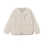 2025秋冬 チャムス レディース アウトドアカジュアル ジャケット Booby Stitch Padded Cardigan CH04-1469 G057 : グレイシュクリーム CHUMS