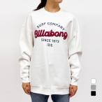 ショッピングビラボン 2025秋冬 【アルペン限定】 ビラボン レディース アウトドアカジュアル スウェットトレーナー CURSIVE LOOSE FIT CREW BF014U02 BILLABONG