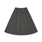 2026春夏 スノーピーク レディース アウトドアカジュアル スカート Root Flared Long Skirt S26MWRSK61 snow peak