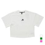 アディダス レディース 半袖 Tシャツ W LUX CA クロップドTシャツ AP UV275 JY1119 JY1120 JY1118 スポーツウェア アルペン・スポーツデポ限定 adidas