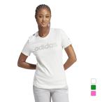 アディダス レディース 半袖 Tシャツ ラウンジウェア エッセンシャルズ スリム ロゴ 半袖Tシャツ 28869 HL2048 GL0771 IS2103 スポーツウェア adidas