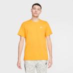 ナイキ メンズ 半袖 Tシャツ クラブ Tシャツ AR4999 739 スポーツウェア : イエロー NIKE