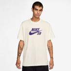 ナイキ メンズ 半袖 Tシャツ SB ロゴ Tシャツ CV7540 133 スポーツウェア : オフホワイト NIKE
