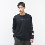 アンダーアーマー メンズ 長袖 Tシャツ UAヘビーウエイト グラフィック ロングスリーブ Tシャツ 6012640 001 スポーツウェア ： ブラック UNDER ARMOUR