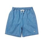 ニューエラ メンズ ショーツ WOVEN SHORT PANTS WASDEN 14410014 WASDE スポーツウェア : サックスブルー NEW ERA