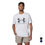 アンダーアーマー メンズ 半袖 機能 Tシャツ UAテック カモ ビッグロゴ ショートスリーブTシャツ 1384797 スポーツウェア UNDER ARMOUR