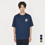 TIGORA by BEAMS DESIGN мужской короткий рукав функция футболка dry сетка графика футболка TRBM-9P1575TS спорт одежда tigolabai Beams дизайн 