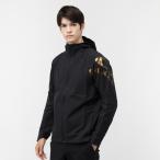 オークリー メンズ ウインドジャケット ENHANCE TECH DRYSHELL JACKET 1.0 FOA408202 40F スポーツウェア : ブラック×ゴールド OAKLEY