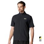 アンダーアーマー メンズ クロスジャケット UAフレッシュウーブン フルジップ ショートスリーブ Tシャツ 6001546 スポーツウェア UNDER ARMOUR