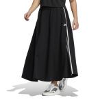アディダス レディース ジャージパンツ ルーズフィット ダブルニットスカート BUJ58 IA5239 スポーツウェア ： ブラック adidas