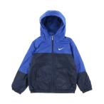 ナイキ ジュニア キッズ 子供 中綿ジャケット NKB NIKE FLEECE LINED WOVEN JK 86K992 U90 アウター スポーツウェア ： ブルー×ネイビー NIKE