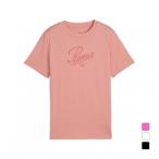 プーマ ジュニア キッズ 子供 半袖 Tシャツ ESS SCRIPT Tシャツ G 687892 スポーツウェア PUMA
