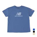 ショッピングニューバランス キッズ ニューバランス ジュニア キッズ 子供 半袖 Tシャツ ショートスリーブTシャツ 吸水速乾 Stacked logo ABT45065 スポーツウェア New Balance